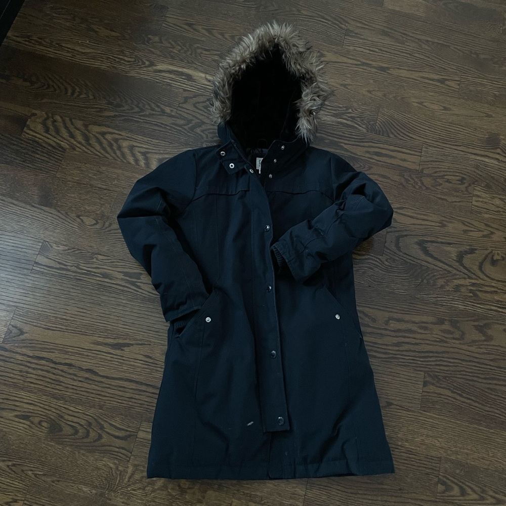 GAP Kids long winter parka. XXL. Hooded with removable faux fur. Snow cuff. ❄️